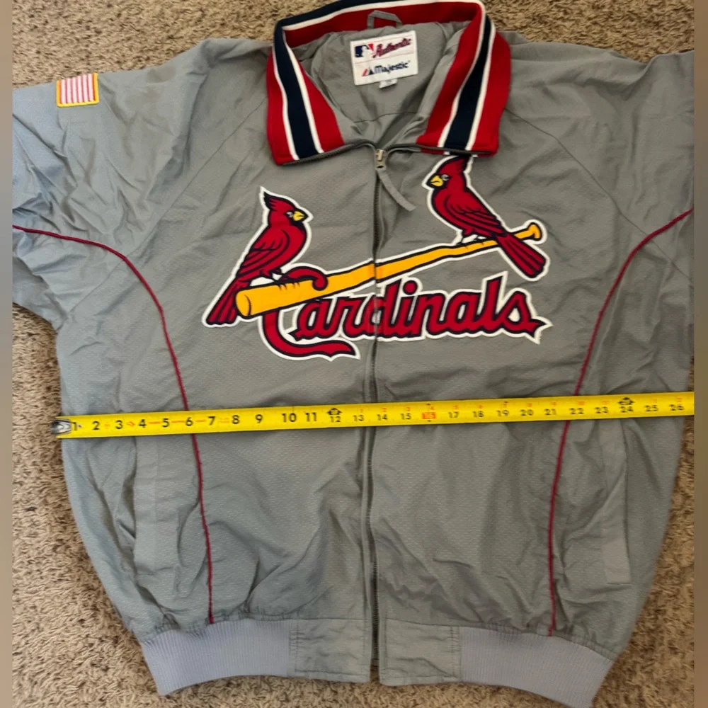 VINTAGE MLB Majestics Saint Louis Cardinals Jacket Mens size XXL
